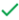 Green checkmark indicating to save or confirm action