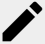 Icon of a black pencil