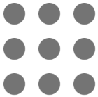 Icon of 9 dots