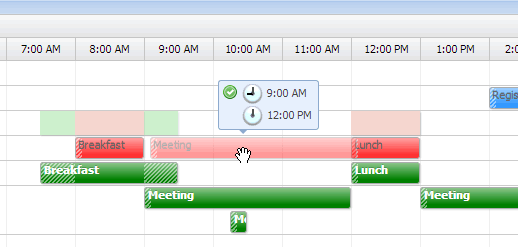 Move Booking Event