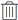 Icon of a trash can
